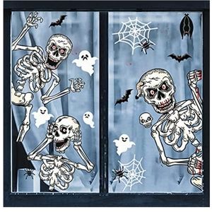 Halloween window clings